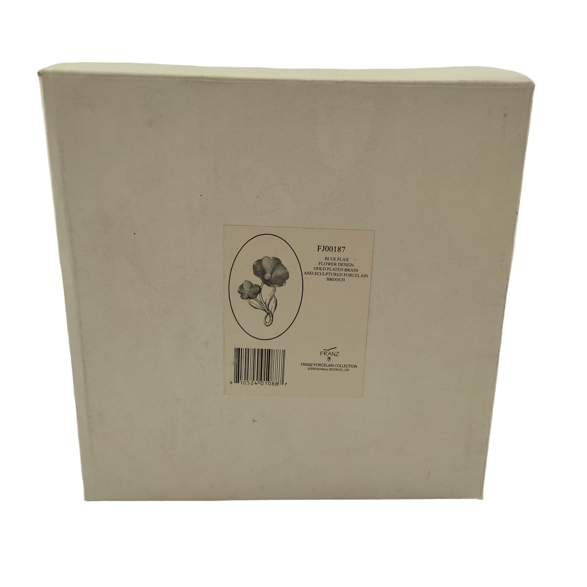 گل سینه زنانه فرانز مدل گل کتان FJ00187