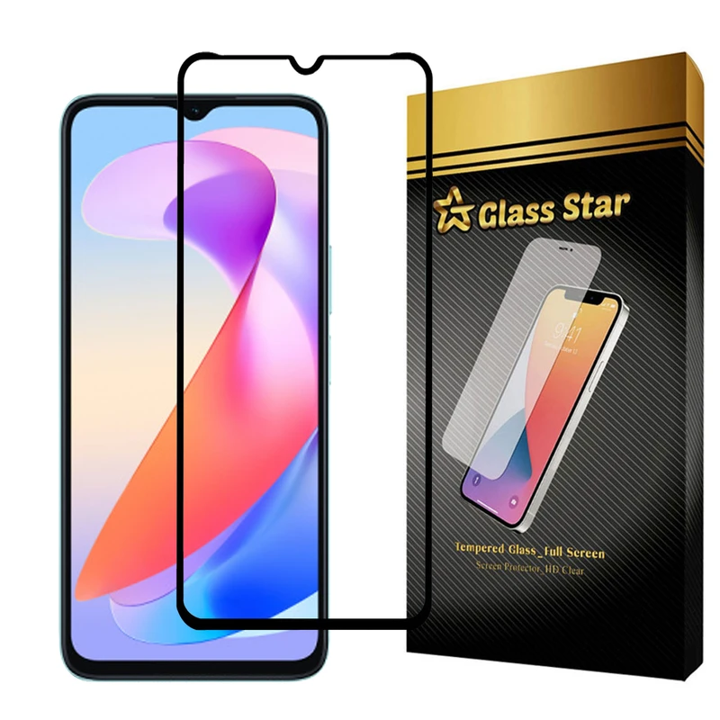 محافظ صفحه نمایش گلس استار مدل FULPLUSS مناسب برای گوشی موبایل آنر X6a