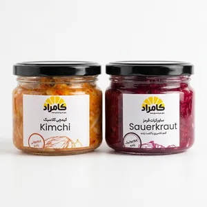 کیمچی و ساورکرات قرمز کامراد - 600 گرم بسته 2 عددی