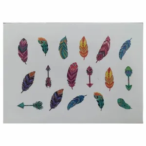 استیکر طراحی ناخن مدل برگ کد A124