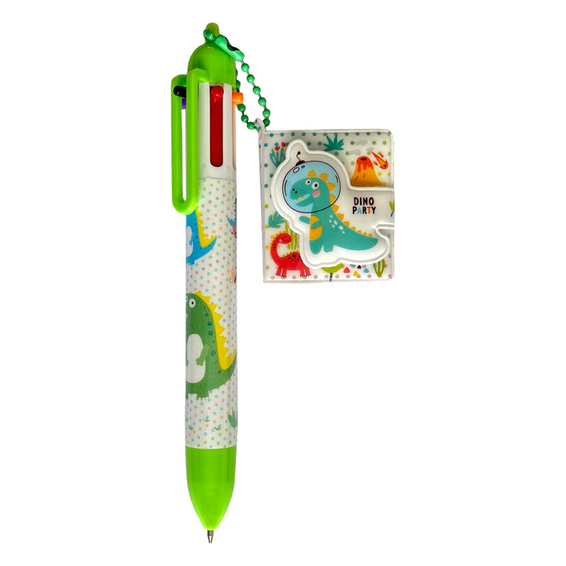 خودکار 0.5 میلی متری مدل دفترچه دار طرح دایناسور