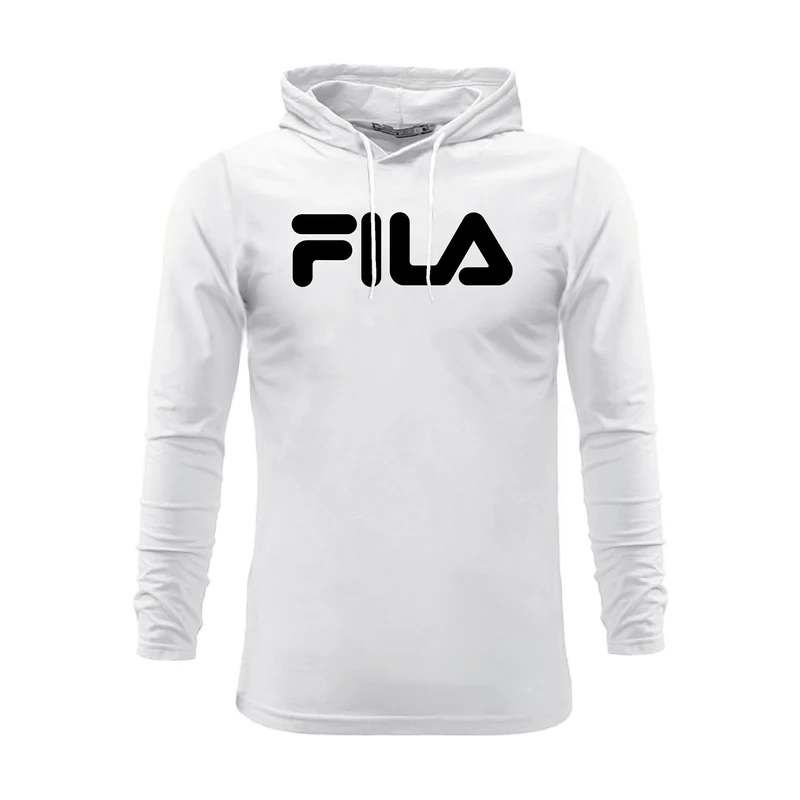 تی شرت کلاه دار آستین بلند مردانه مدل fi