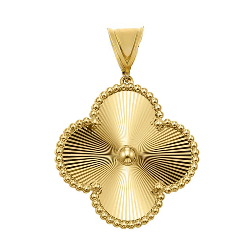 آویز گردنبند طلا 18 عیار زنانه زرالتون طرح الهمبرا ونکلیف آویز گردنبند طلا 18 عیار زنانه زرالتون طرح الهمبرا ونکلیف