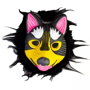 ماسک ایفای نقش مدل نقاب خزدار طرح روباه