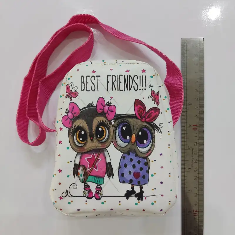 کیف رودوشی دخترانه مدل کارتونی