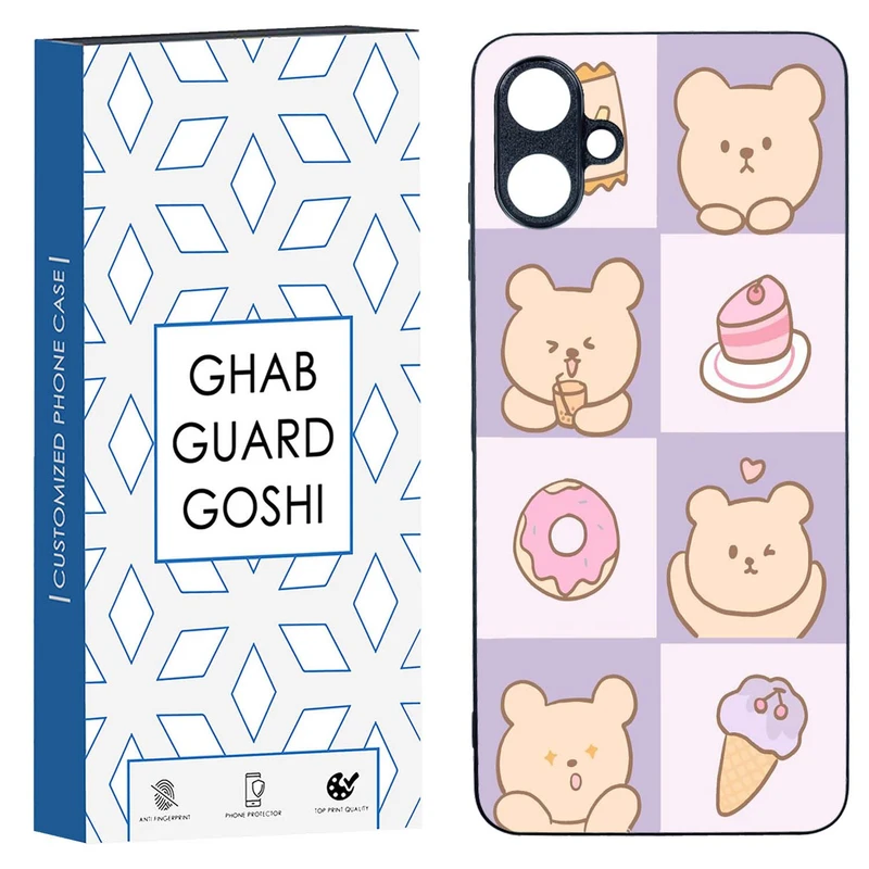 کاور قاب گارد گوشی طرح عروسکی کد TPU-043 مناسب برای گوشی موبایل سامسونگ  Galaxy A06