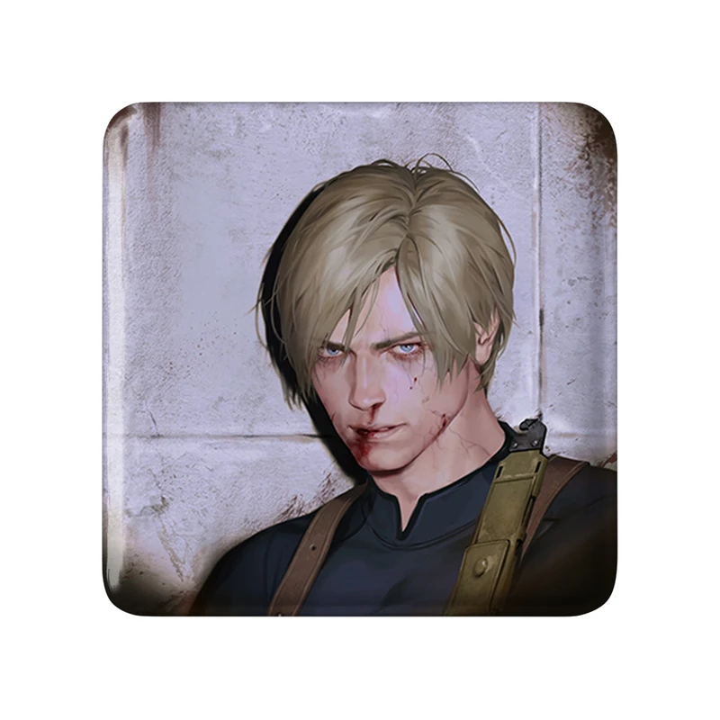 پیکسل خندالو طرح بازی رزیدنت اویل (Resident Evil) مدل مربعی کد 31661