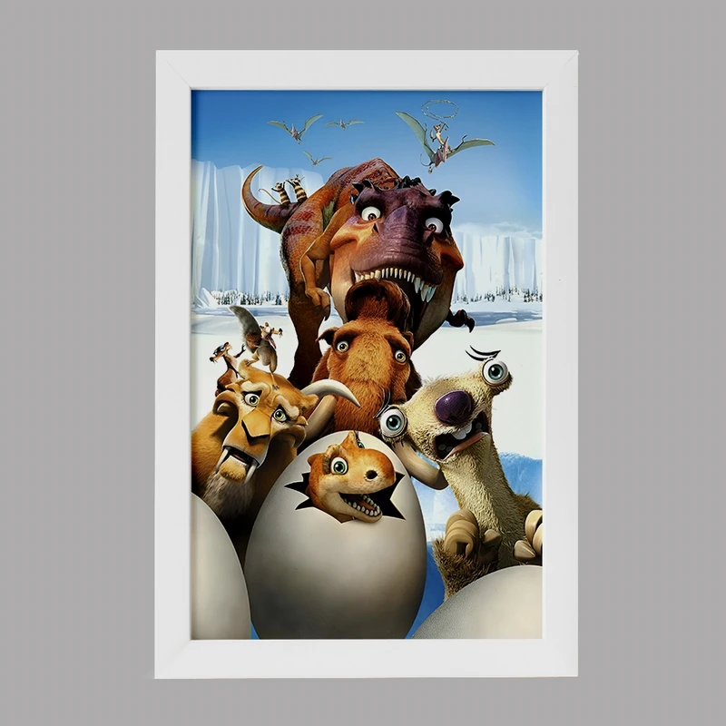 تابلو خندالو مدل عصر یخبندان (Ice Age) کد F8325