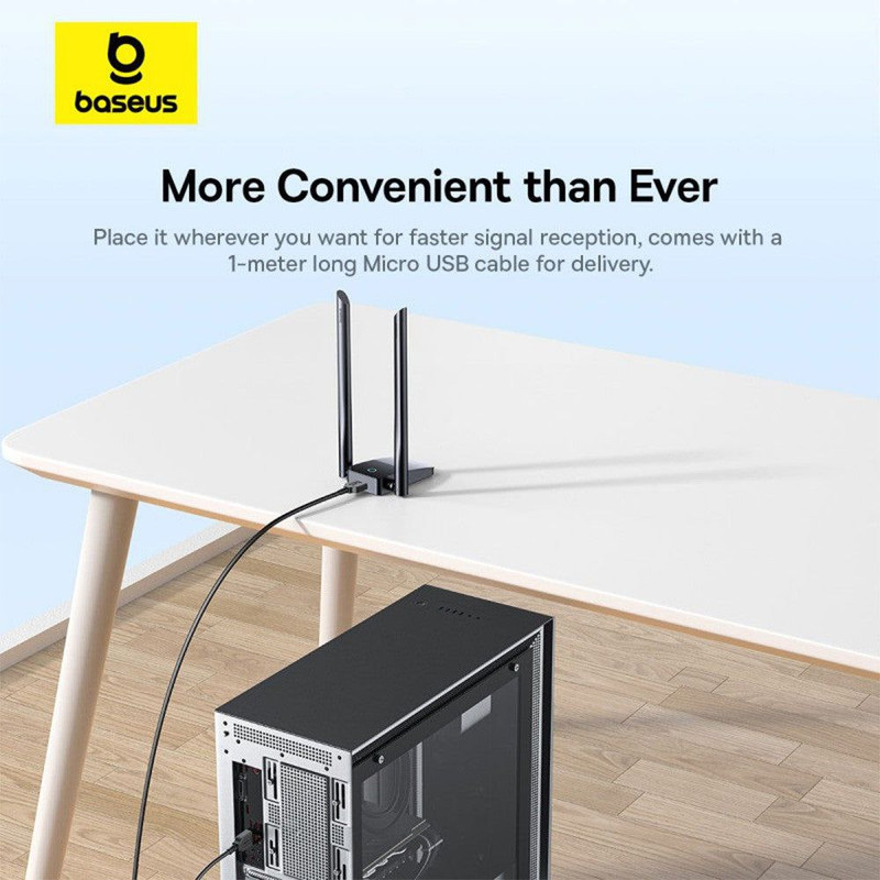 کارت شبکه بی سیم USB بیسوس مدل FastJoy Series BS-OH063