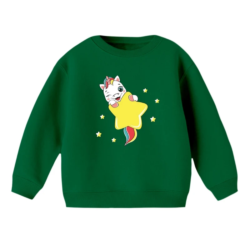 سویشرت بچگانه مدل یونیکورن کد 37