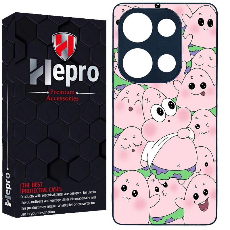 کاور هپرو طرح فانتزی مدل TPU مناسب برای گوشی موبایل شیائومی REDMI NOTE 13 PRO 4G