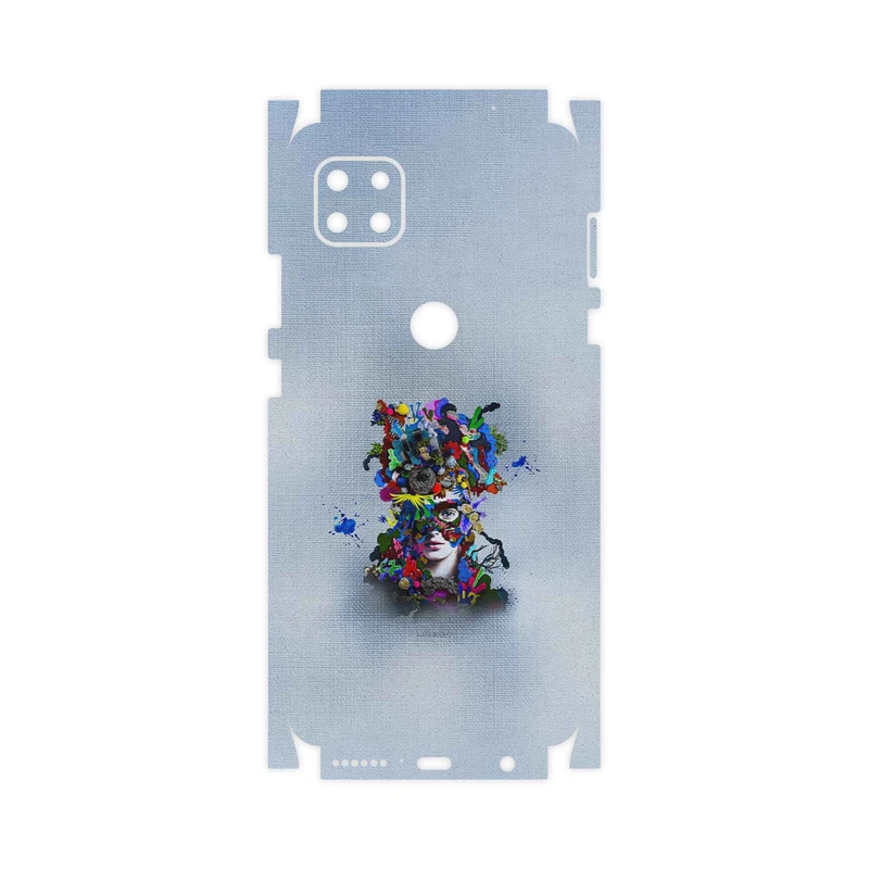 برچسب پوششی ماهوت مدل Collage of surreal Portrait of Women 4-FullSkin مناسب برای گوشی موبایل موتورولا MOTO G 5G