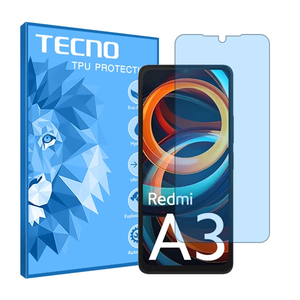 محافظ صفحه نمایش آنتی بلو تکنو مدل HyBLU مناسب برای گوشی موبایل شیائومی Redmi A3