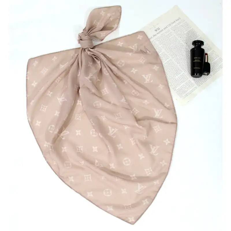 دستمال سر و گردن زنانه مدل مینی اسکارف تابستانه خنک ساده کد ana-2506