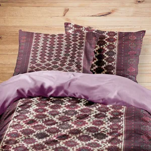 سرویس روتختی مدوپد طرح فرش بلوچ افشان لچک مدل C-balouch16 یک نفره 4 تکه