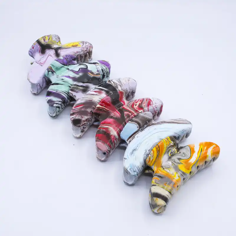 کلیپس مو زنانه مدل abrangi مجموعه 12 عددی