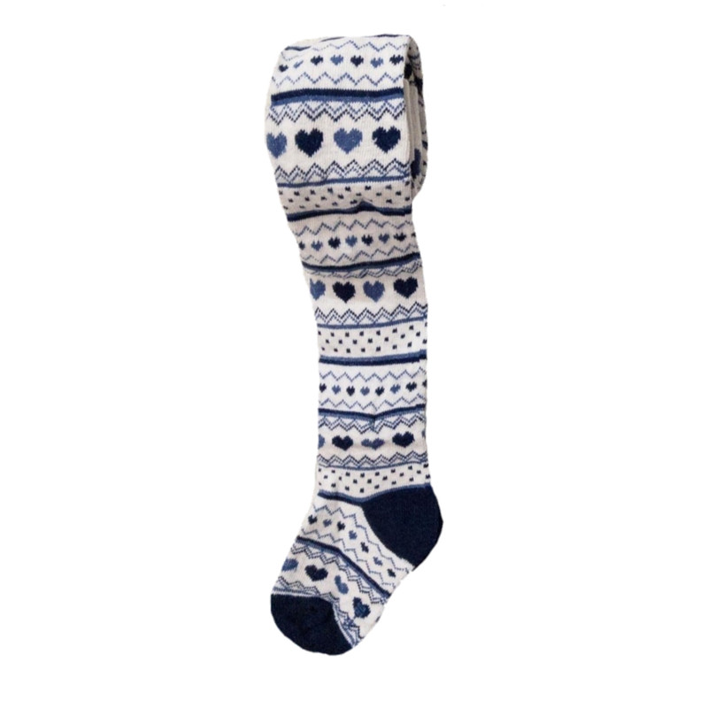 جوراب شلواری نوزادی توپومینی مدل قلبی