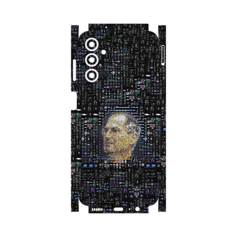 برچسب پوششی ماهوت مدل Collage of Steve Jobs 2-FullSkin مناسب برای گوشی موبایل سامسونگ Galaxy M14