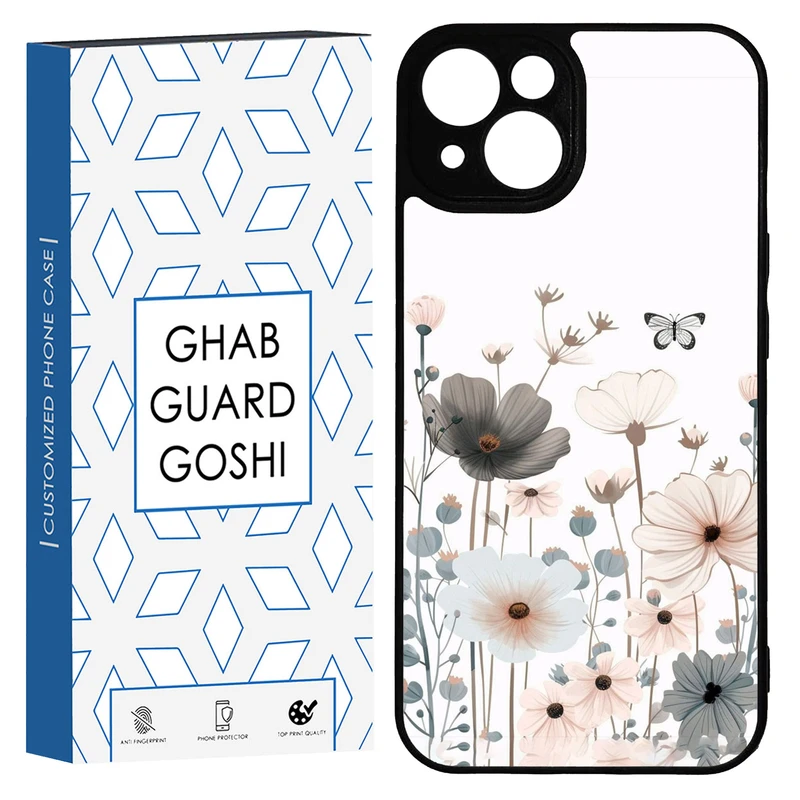 کاور قاب گارد گوشی طرح گل کد TPU-135 مناسب برای گوشی موبایل اپل IPHONE 13 / 14