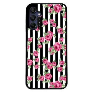 AKAM AMC-WSGA15-FLOWERS-24 Cover For Samsung Galaxy A15