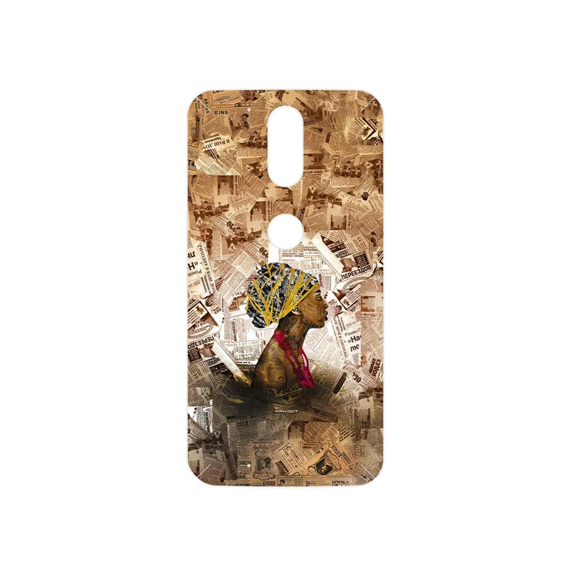 برچسب پوششی ماهوت مدل Collage of African Women مناسب برای گوشی موبایل موتورولا Moto G4