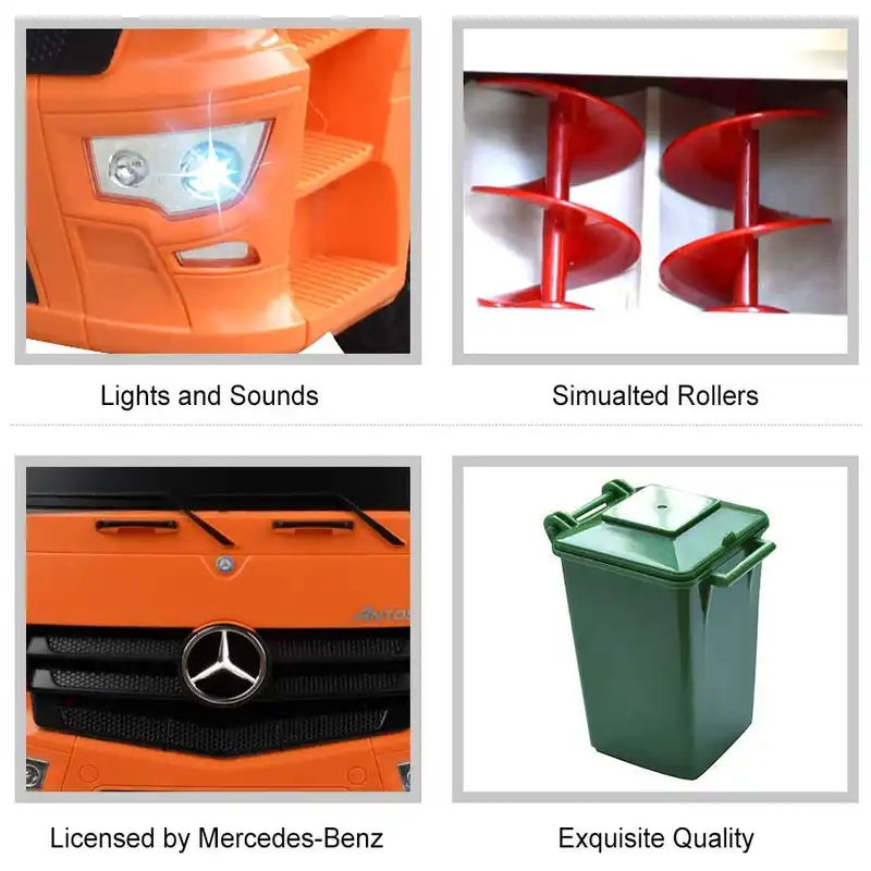 ماشین بازی کنترلی دبل ای مدل حمل زباله کد E560-003