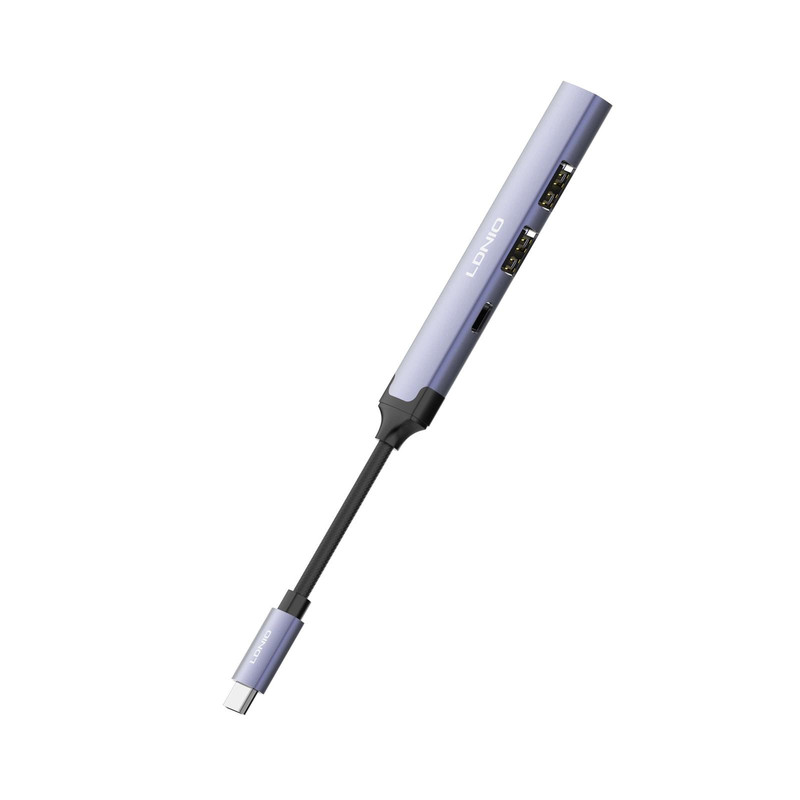 هاب 4 پورت USB-C الدینیو مدل DS-34C