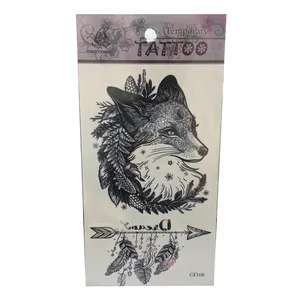 تتو موقت طرح روباه کد 168