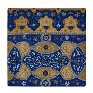 کاشی طرح نقوش هندسی ایرانی مدل لوحی BDT131