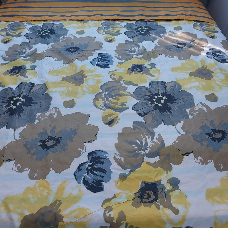 روکش لحاف مدل آبرنگی niki11 دو نفره سایز 220×240 سانتی متر