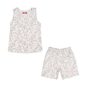 ست تاپ و شلوارک دخترانه روح مدل 2181106