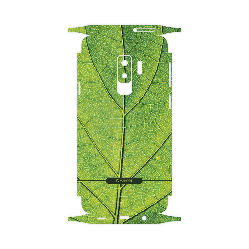 برچسب پوششی ماهوت مدل Leaf-Texture-FullSkin مناسب برای گوشی موبایل سامسونگ Galaxy S9 Plus
