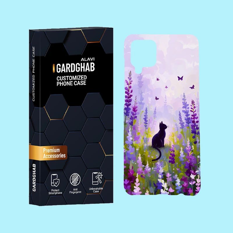 کاور گارد قاب علوی مدل هنری مناسب برای گوشی موبایل سامسونگ Galaxy A12