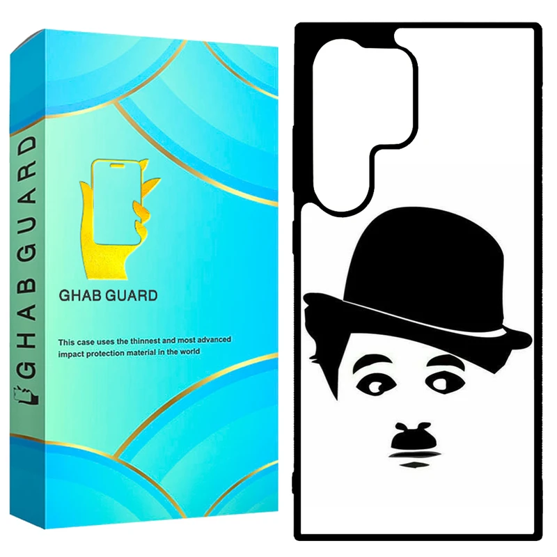 کاور قاب گارد طرح چارلی چاپلین مدل GCHPD24U مناسب برای گوشی موبایل سامسونگ Galaxy S24 Ultra 5G      