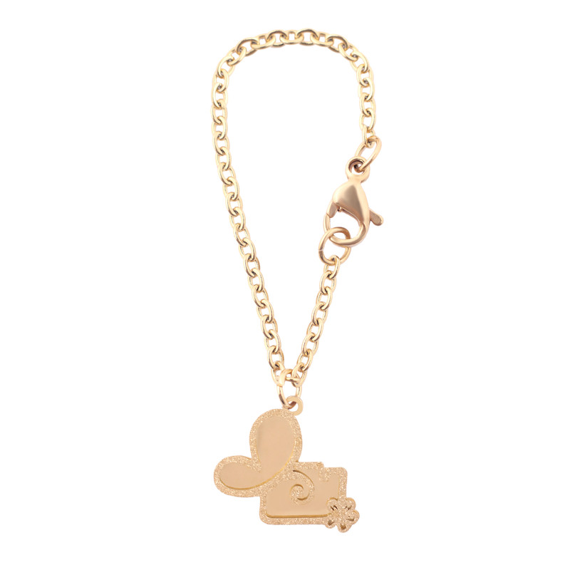 آویز ساعت زنانه طرح دوربین و پروانه کد 544