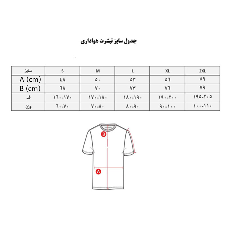 تی شرت ورزشی آستین کوتاه مردانه مدل بارسلونا Home 2026 رنگ قرمز