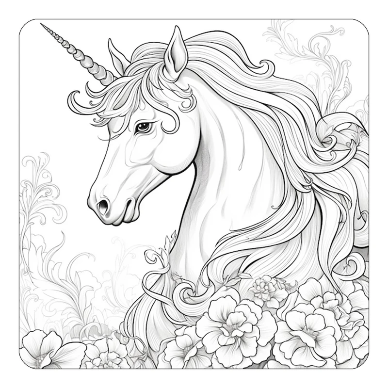 مگنت کاکتی طرح اسب تک شاخ و یونیکورن مدل mp29436