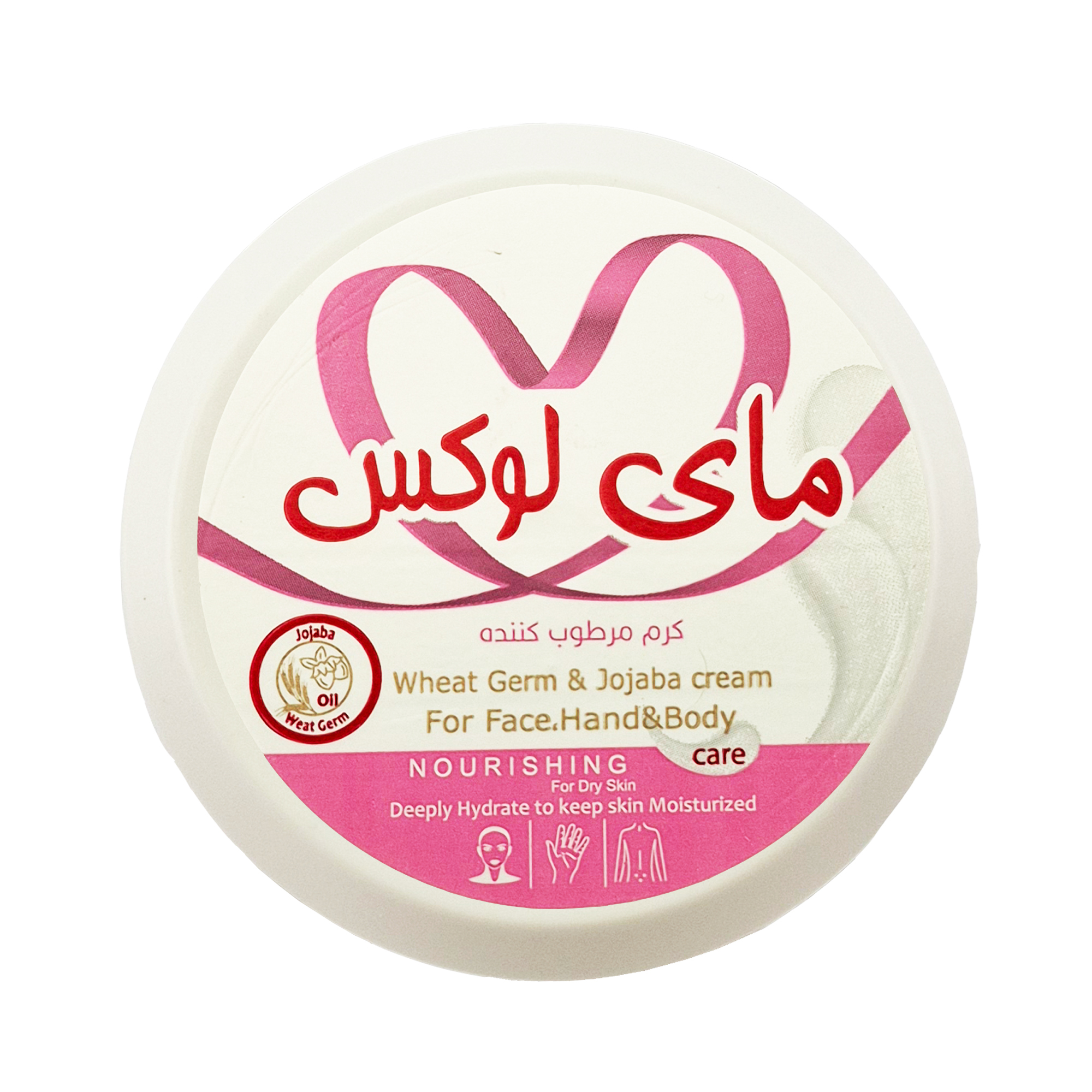 کرم مرطوب‌ کننده دست و صورت و بدن مای لوکس مدل cr5 مناسب برای انواع پوست حجم 100 میلی‌لیتر