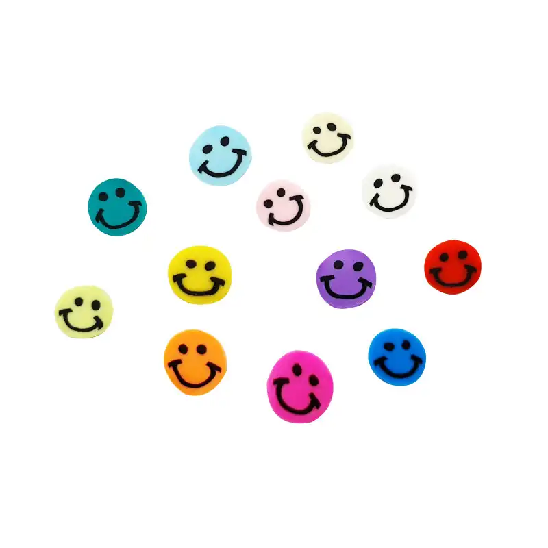 تزیین ناخن مدل قلب و ایموجی و میوه ها مجموعه 3 عددی