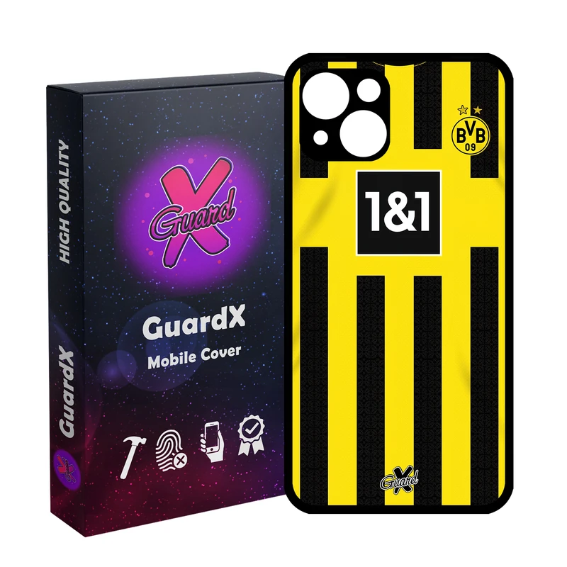 کاور گارد ایکس طرح دورتموند مدل Glass10466 مناسب برای گوشی موبایل اپل iPhone 13