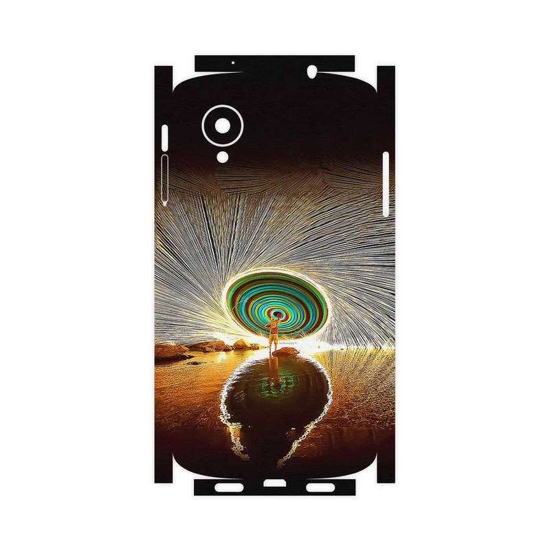 برچسب پوششی ماهوت مدل Night Light Fountain-FullSkin مناسب برای گوشی موبایل گوگل Nexus 5
