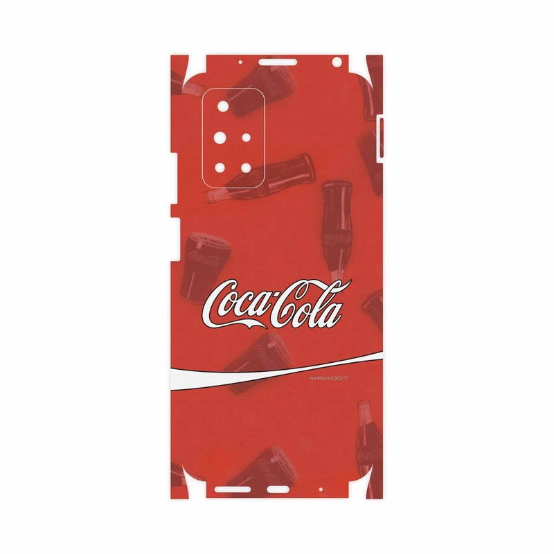 برچسب پوششی ماهوت مدل Coca-Cola-Logo-FullSkin مناسب برای گوشی موبایل شیائومی Redmi 10