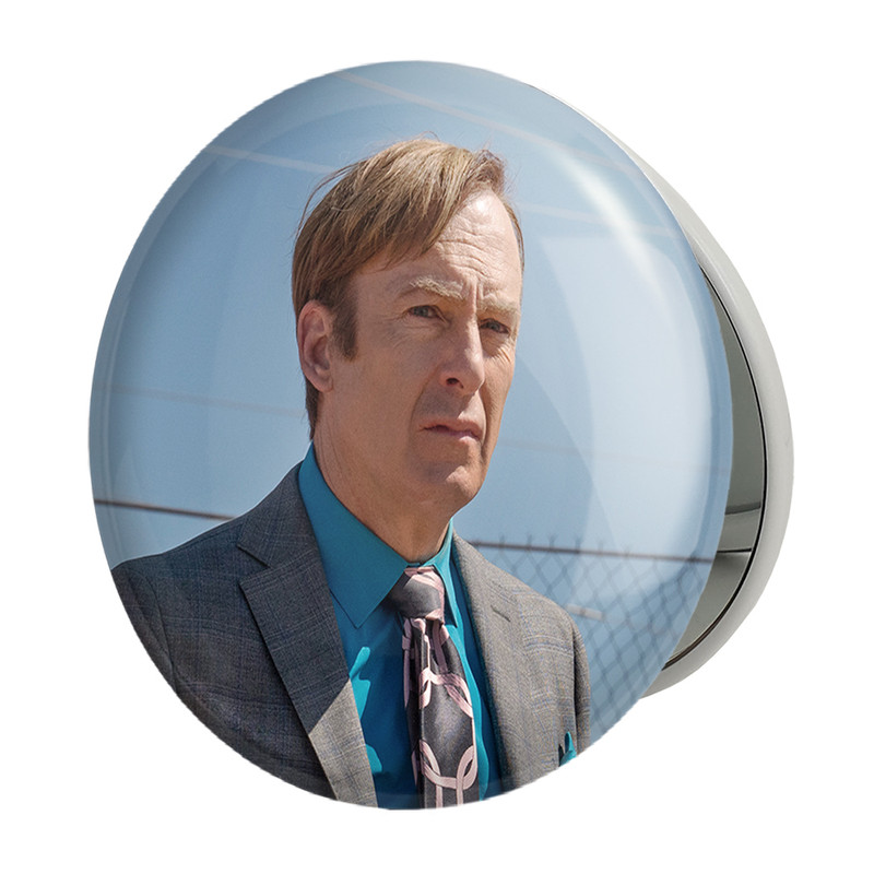 آینه جیبی خندالو طرح سریال بهتره با سال تماس بگیری Better Call Saul مدل تاشو کد 29782