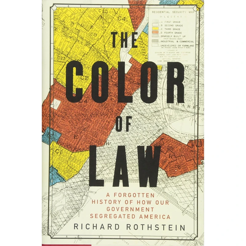 کتاب The Color of Law اثر Richard Rothstein انتشارات LIVERIGHT PUB CORP