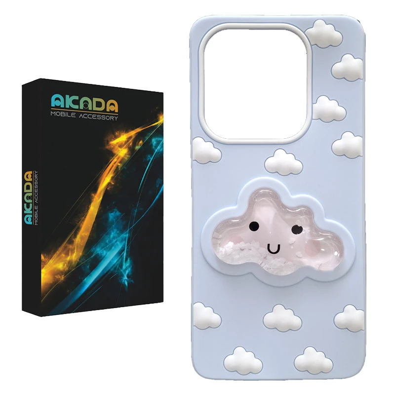 کاور آکادا مدل ابر سیلیکونی مناسب برای گوشی موبایل شیائومی Redmi Note 13 4G