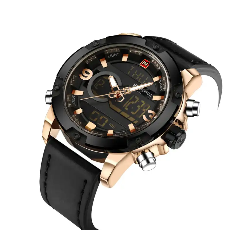 ساعت مچی عقربهای مردانه نیوی فورس مدل NF9097 rgbb