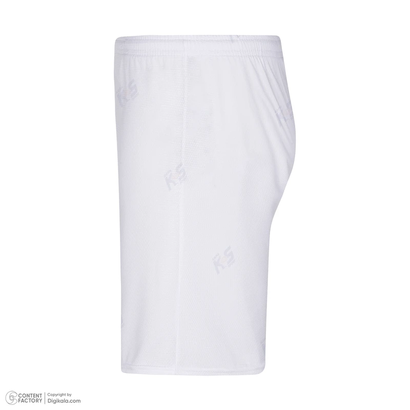 عکس شماره 7 : ست تیشرت و شلوارک ورزشی مدل رئال مادرید طرح امباپه کد2025