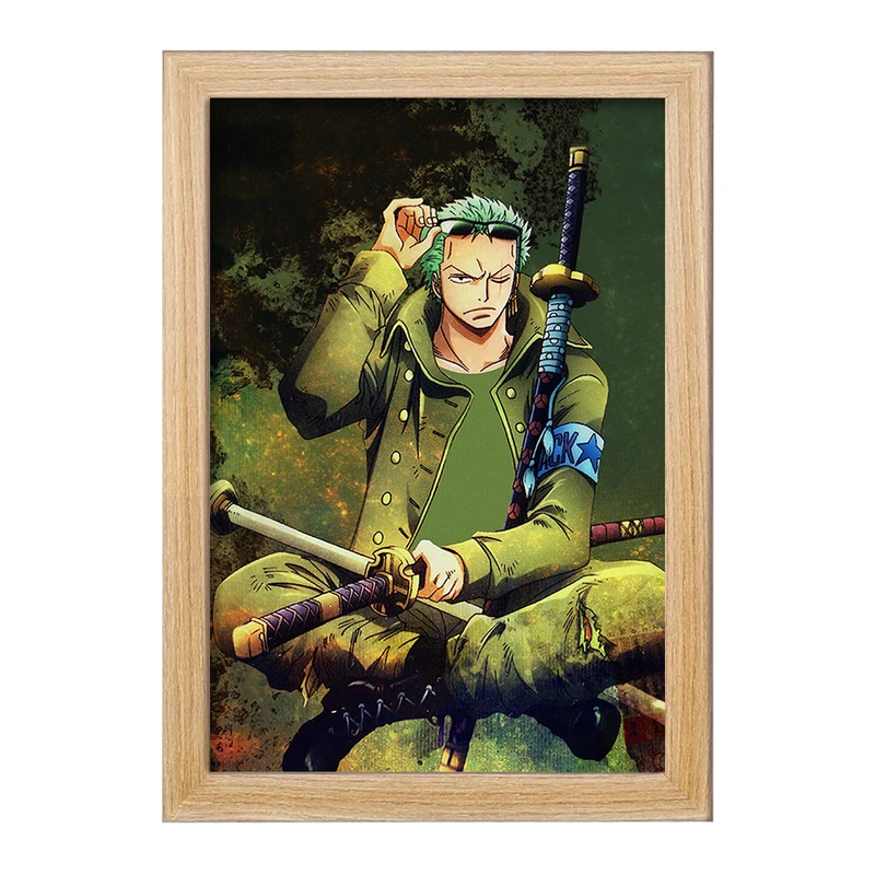 تابلو خندالو مدل رورونا زورو انیمه وان پیس One Piece  کد 11411