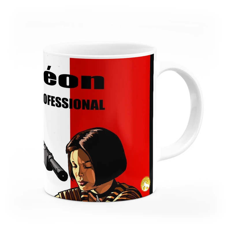 ماگ هومرو طرح لئون حرفه ای و ماتیلدا مدل MG5716