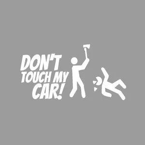 برچسب بدنه خودرو شیپرس طرح DONT TOUCH کد Sd004S